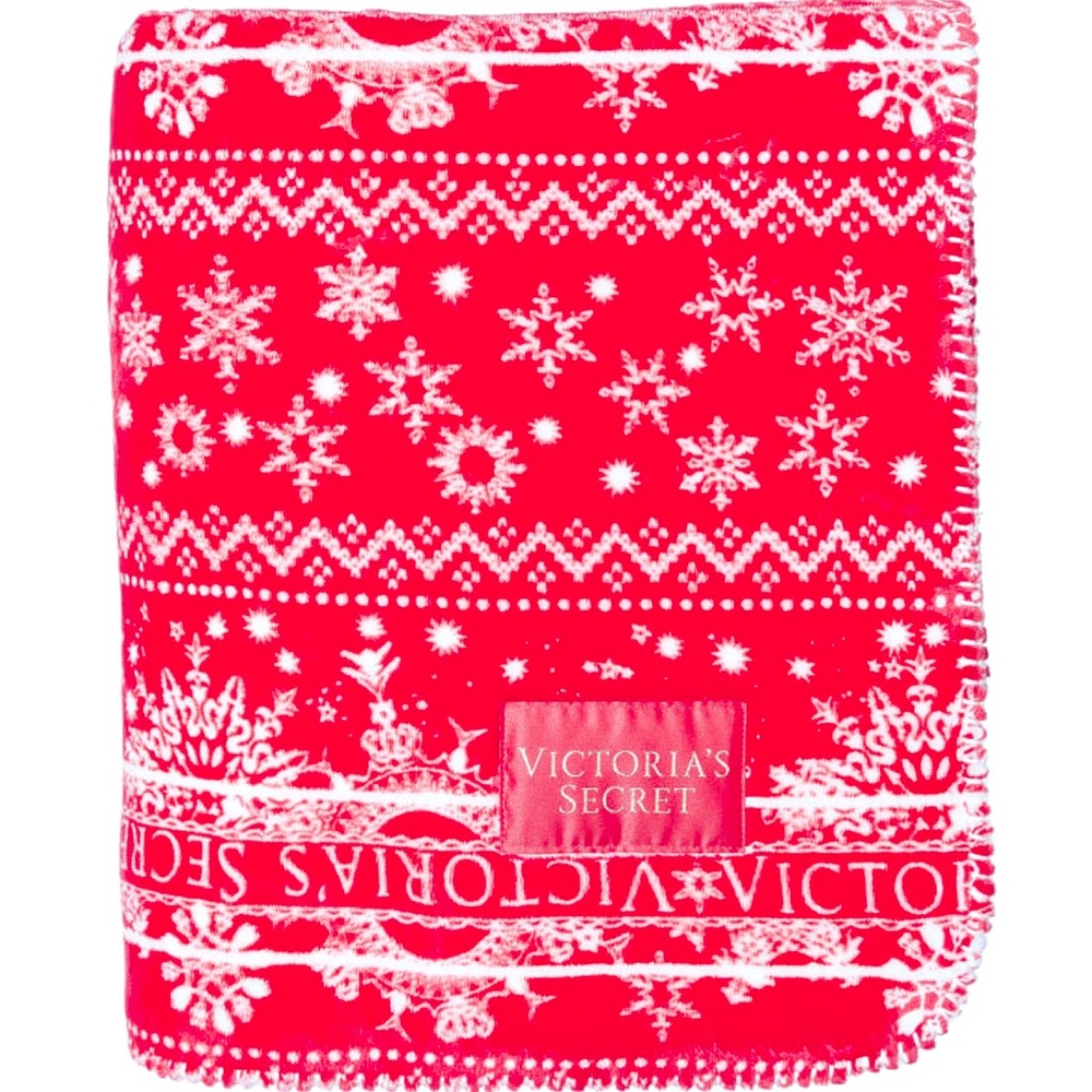 🆕 Victoria Secret Plush And Fleece Throw Blanket